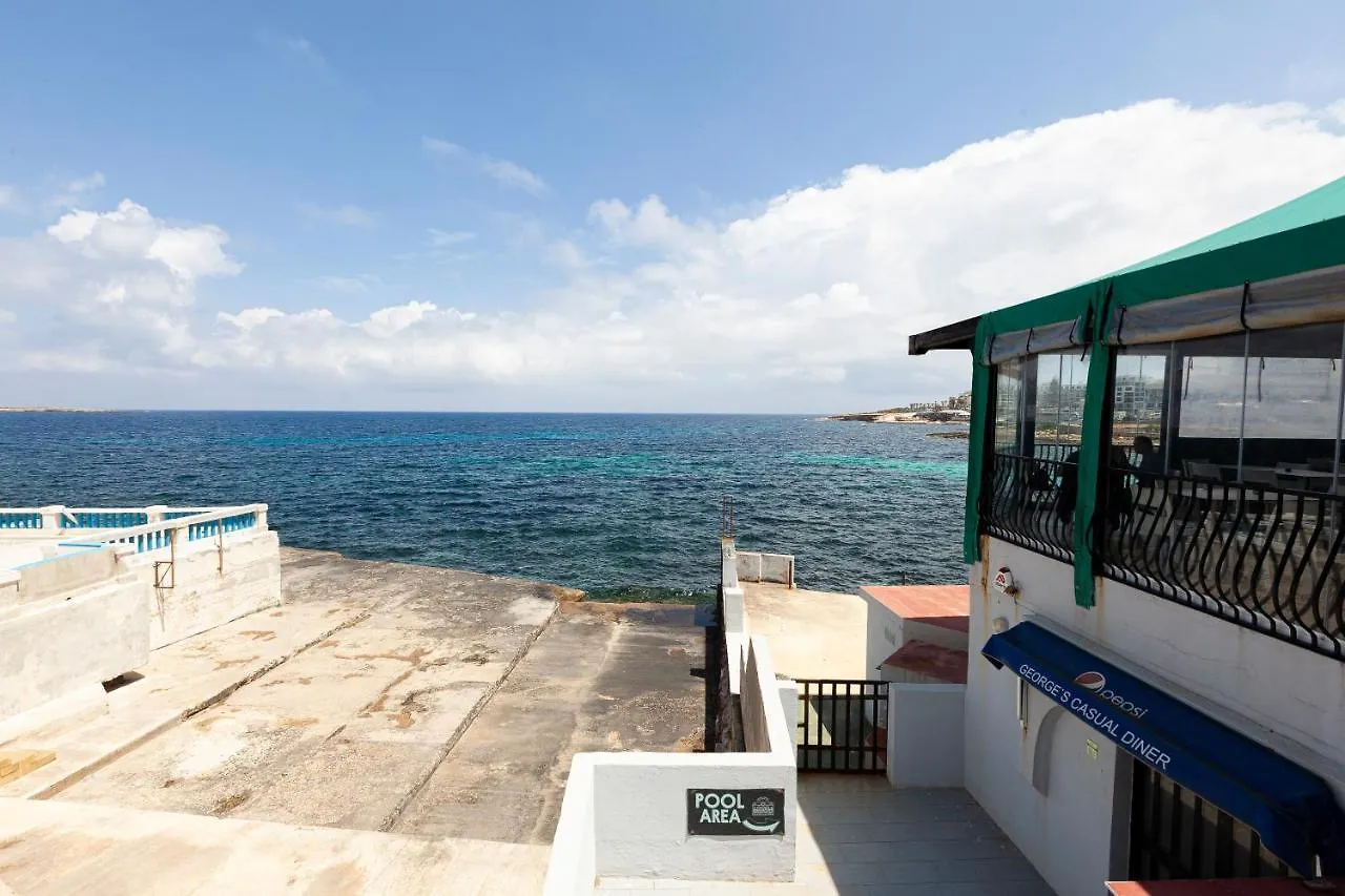 Spacious Designer Apt With Private Seaview Balcony By 360 Estates Buġibba