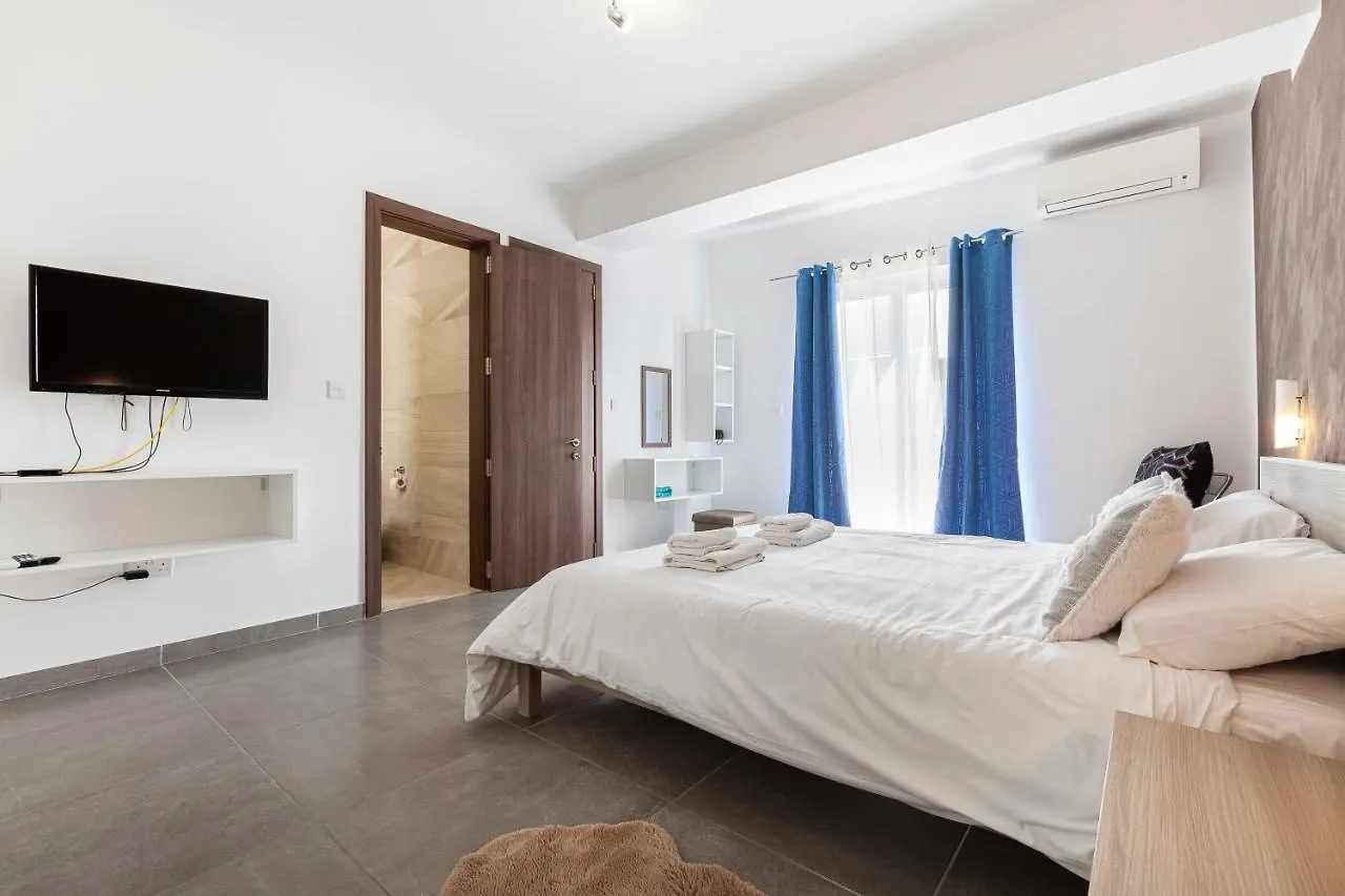 Appartamento Spacious Designer Apt With Private Seaview Balcony By 360 Estates Buġibba Malta