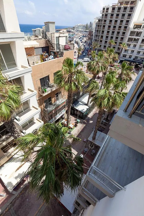 Spacious Designer Apt With Private Seaview Balcony By 360 Estates Buġibba 0*,  Malta